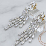 Silver Long Earring