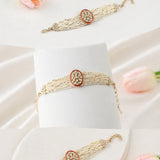 Layered Multi-Strand Bracelet