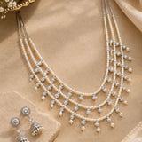 Layered Long Necklace Set