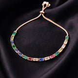 Multi-Stone Adjustable Bracelet