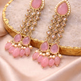 Pink Handcrafted Pearl Earring