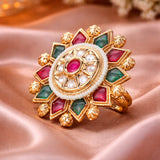 Gemstone Starburst Ring