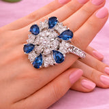 Floral Statement Ring