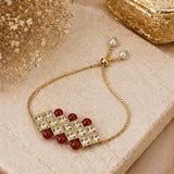 Beaded Adjustable Bracelet