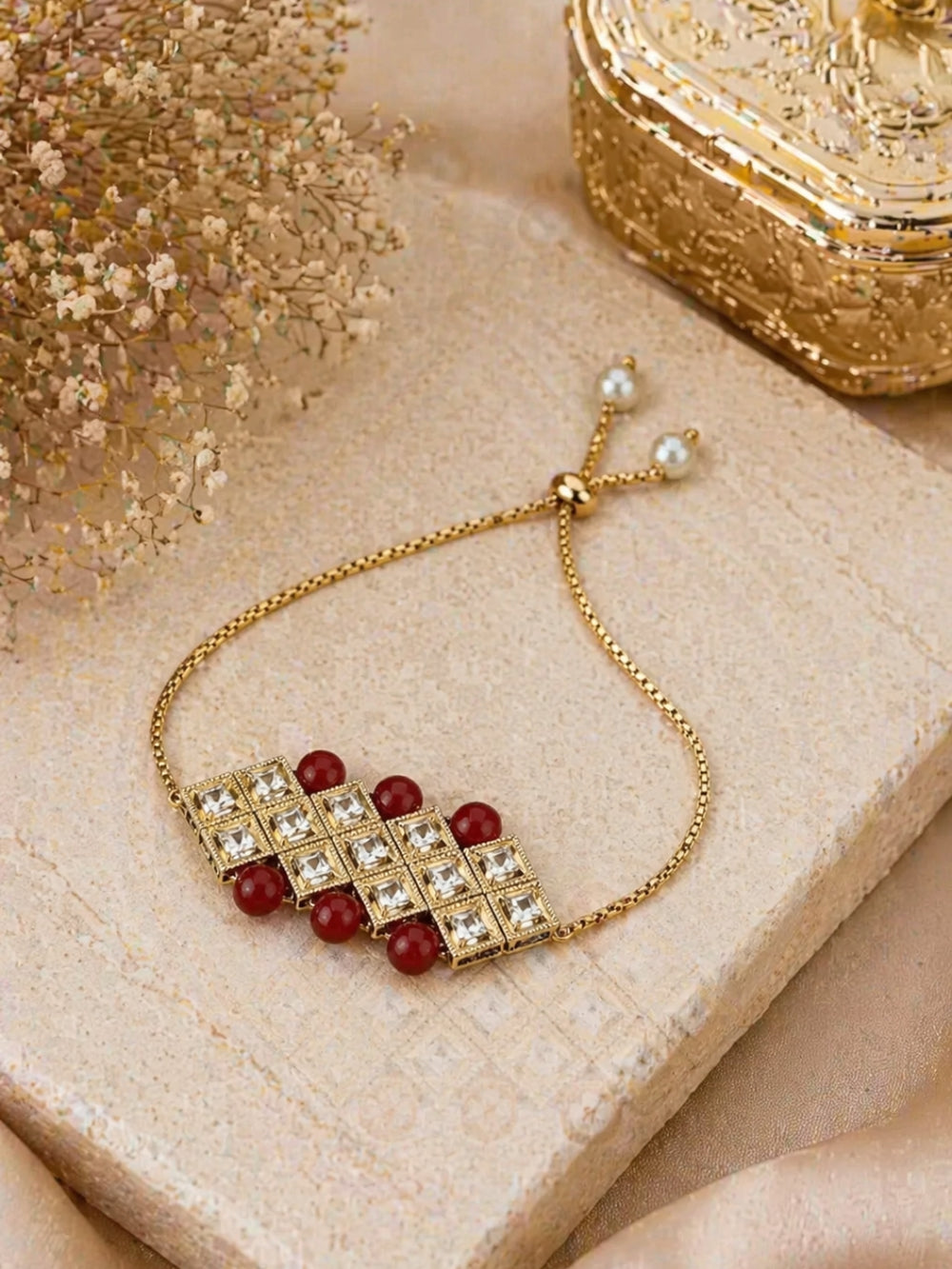 Beaded Adjustable Bracelet