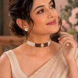 Kundan Bandhai Choker Set