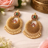 Meenakari Gold Plated Earring