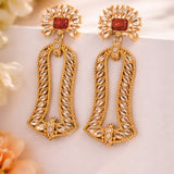Gold-Tone Statement Earrings