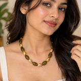 Multi-Strand Pearl Choker with Baroque Pendant