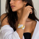 Gold-Plated Cuff Bracelet