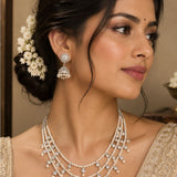 Layered Long Necklace Set
