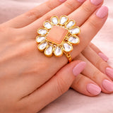 Gold Plated Bloom Ring