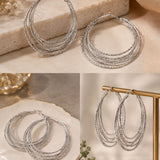 Circular Hoop Earrings