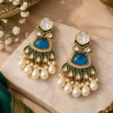Geometric Drop Earrings