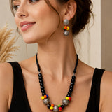 Tribal Beaded Necklace Set