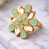 Floral Cluster Ring