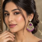 Kundan Statement Earrings