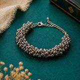 Silver Beaded Bracelet