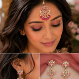 Meenakari Pearl Necklace