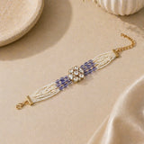 Royal Kundan Beaded Bracelet