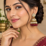 Pearl Beaded Earrings