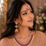Meenakari Pearl Necklace