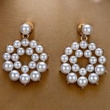 Minimalist Pearl Drop Earrings