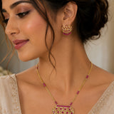 Heart-Shaped Necklace Set