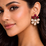 Ruby Rose Plated Cz Tops