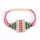 Meenakari Gold Plated Bracelet