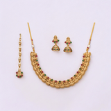 HandCrafted Meenakari Temple Gold Plated Necklace