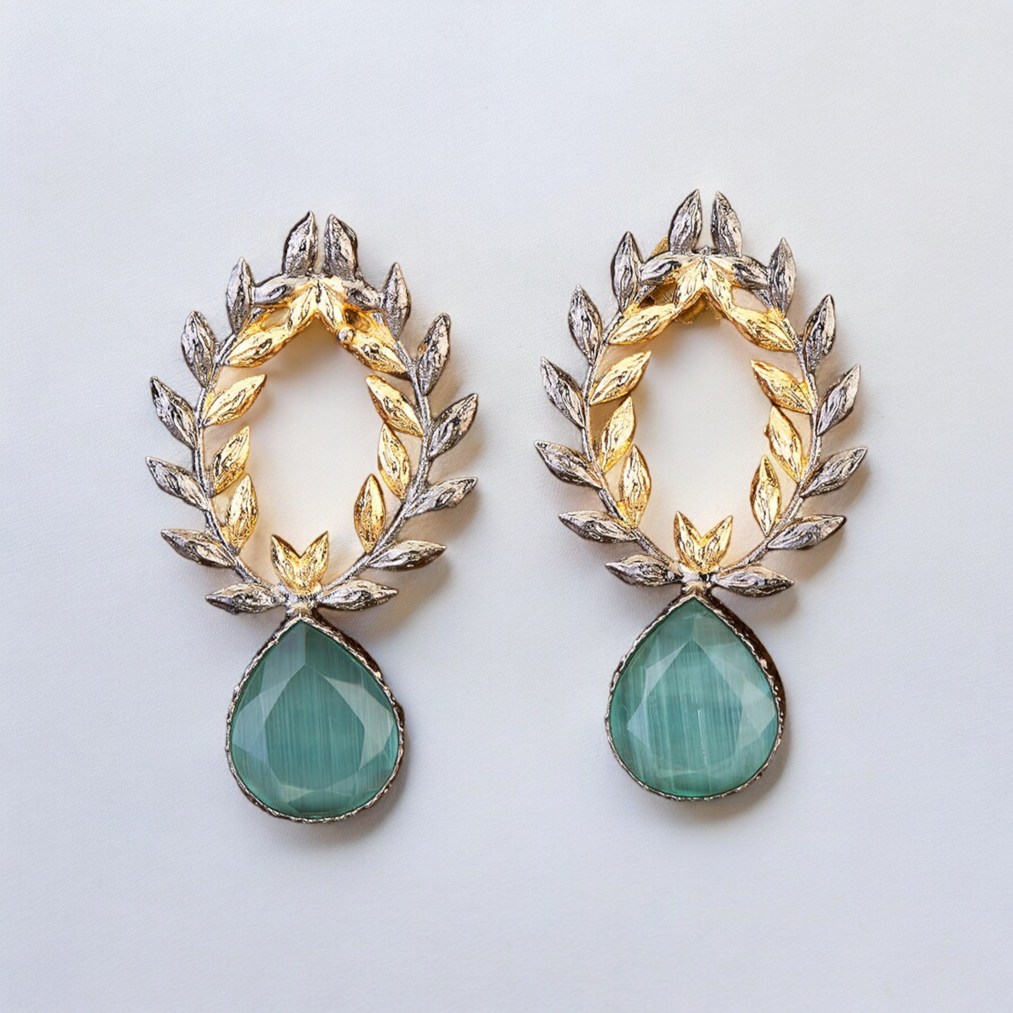 earrings oxidised