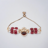 HandCrafted Gold Plated Kundan Bracelet