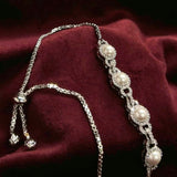 Radiant Pearl Charm Bracelet